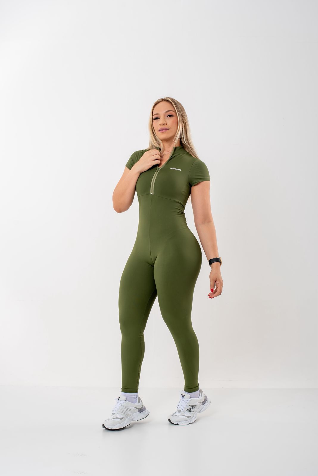 Macacão Jumpsuit Longo Verde