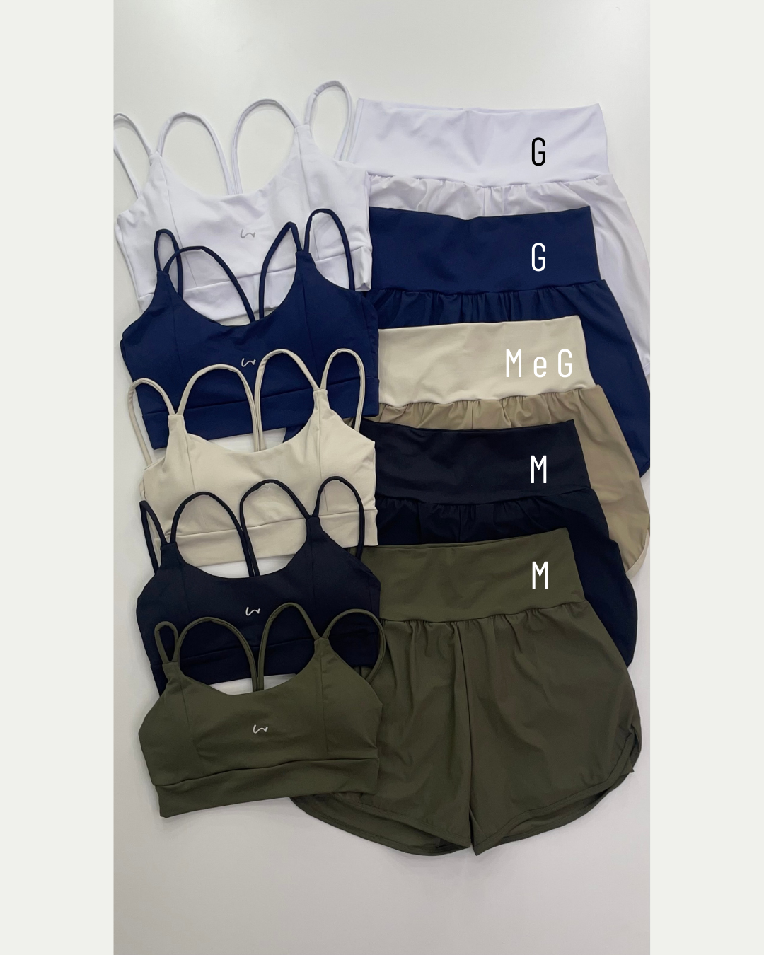 Conjunto short duplo | MAYA