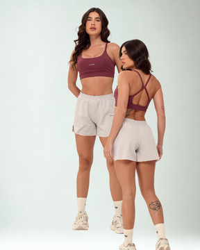 Conjunto de short duplo